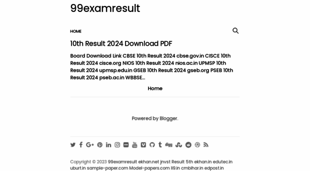 99examresults.in
