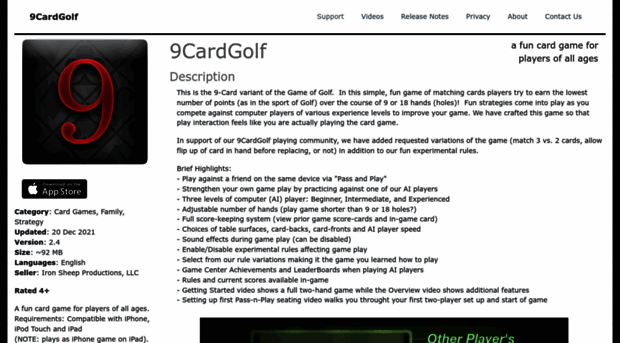 9cardgolf.ironsheep.biz