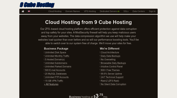 9cubehosting.com