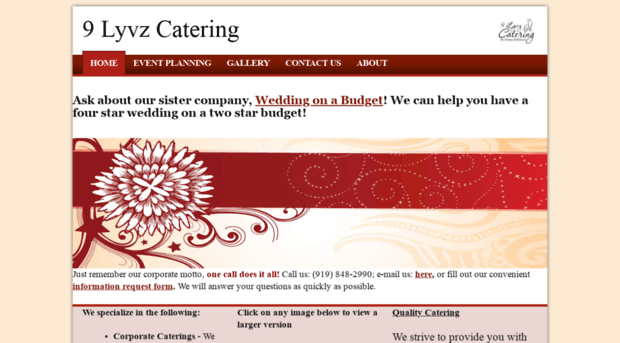 9lyvzcatering.com