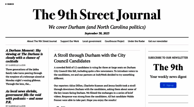 9thstreetjournal.org