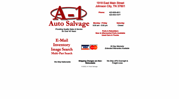a-1autosalvageandusedcars.com