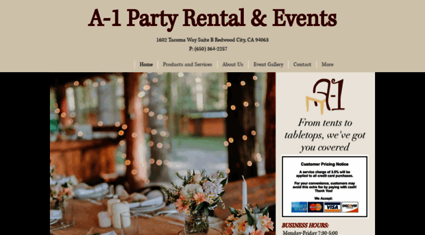 a-1partyrental.com