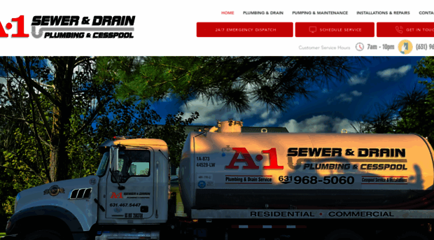 a-1sewerandplumbing.com