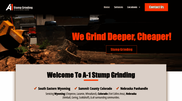 a-1stumpgrinding.net