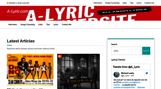 a-lyric.com