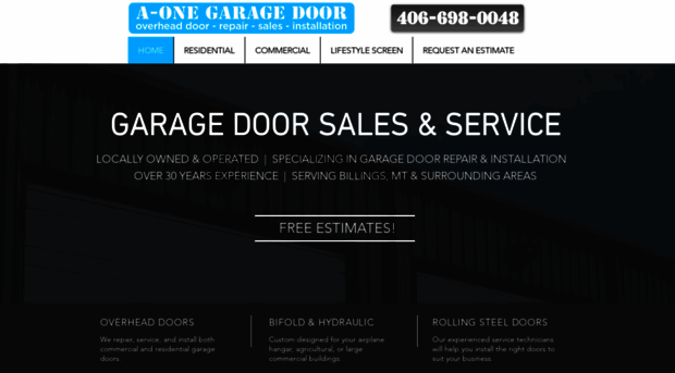 a-onegaragedoor.com