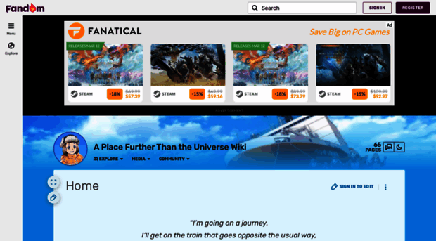 a-place-further-than-the-universe.fandom.com