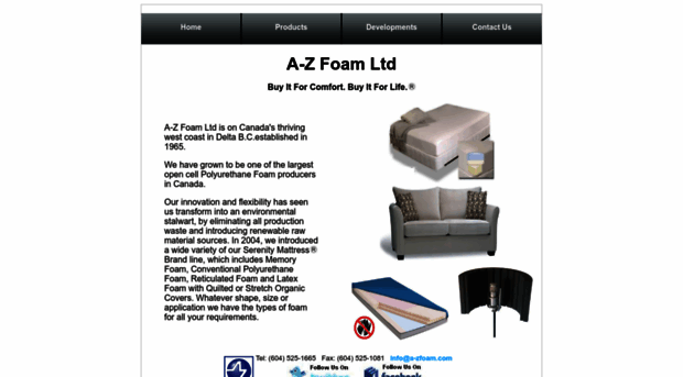 a-zfoam.com