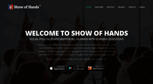 a.showofhands.com