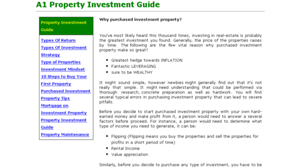 a1-propertyinvestment.com