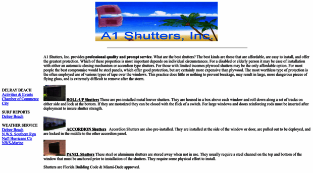 a1-shutters.com