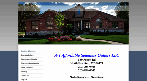 a1affordableseamlessgutters.com