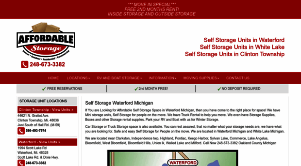 a1affordablestorage.com