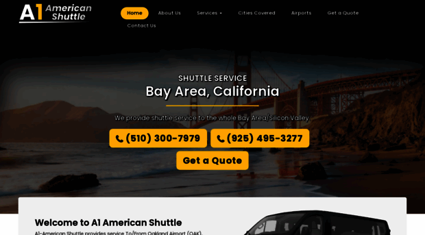 a1americanshuttle.com