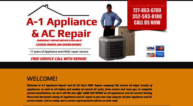 a1applianceandac.com