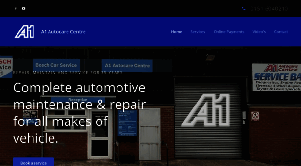 a1autocarecentre.co.uk