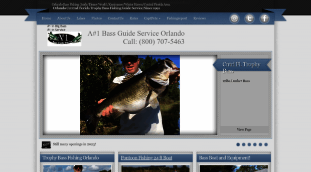 a1bassguideservice.com