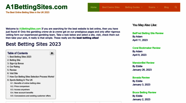 a1bettingsites.com