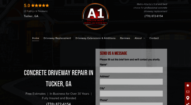 a1driveway.com