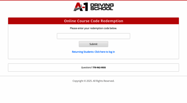 a1drivingschools.amersc.com