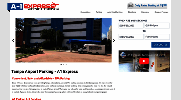 a1expressairportparking.com