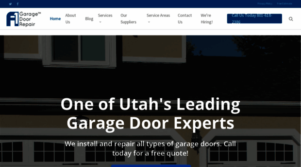 a1garagedoorrepairutah.com