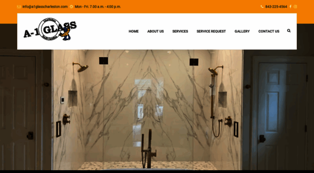 a1glasscharleston.com