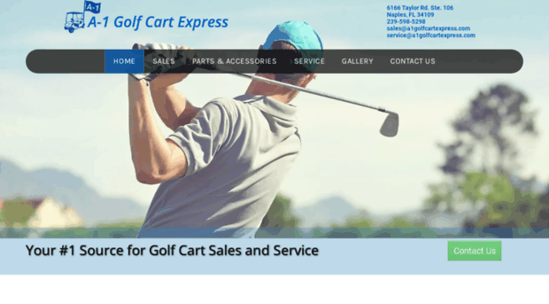 a1golfcartexpress.com