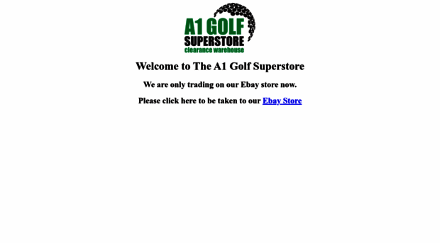 a1golfsuperstore.co.uk