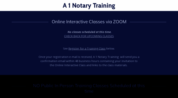 a1notarytraining.com