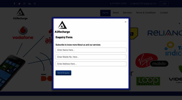 a1recharge.in