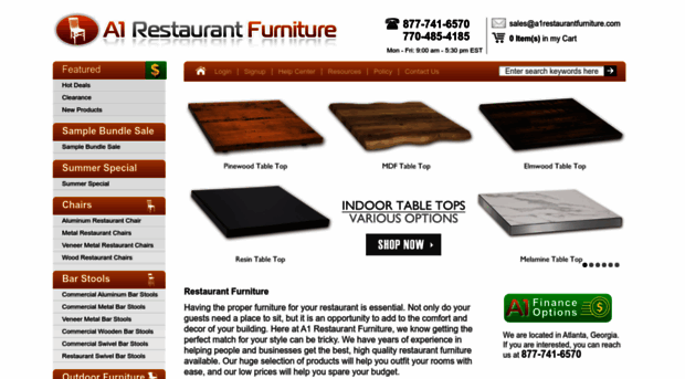 a1restaurantfurniture.com