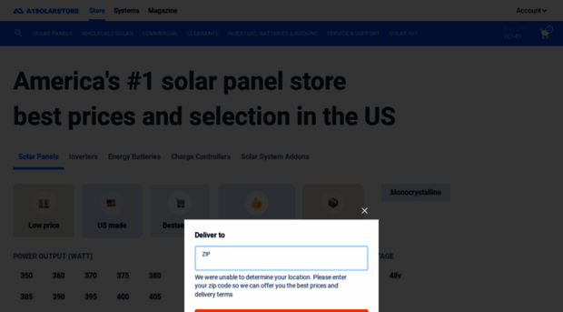 a1solarstore.com