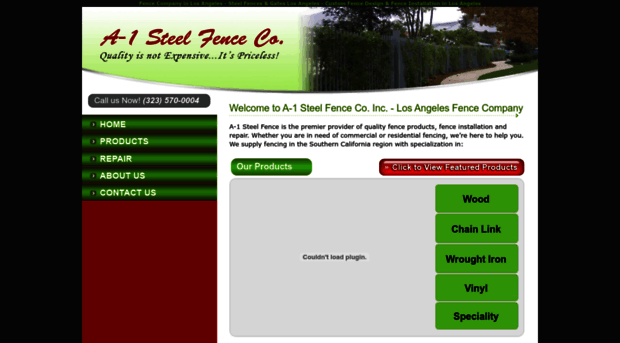 a1steelfence.com