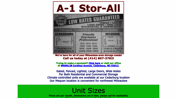 a1storall.com