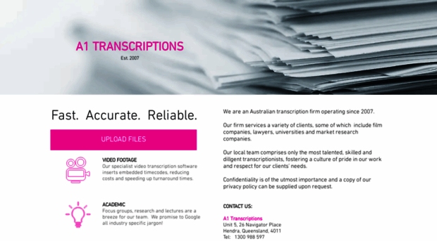 a1transcriptions.com.au