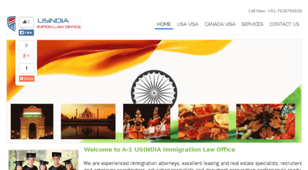 a1usindiaimmigration.com