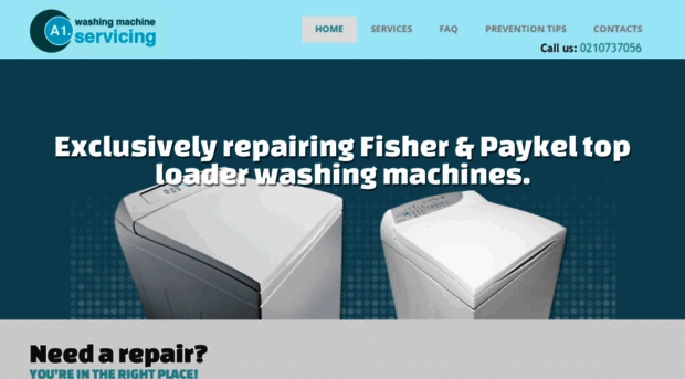 a1washingmachinerepairs.co.nz