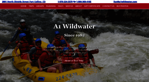 a1wildwater.com