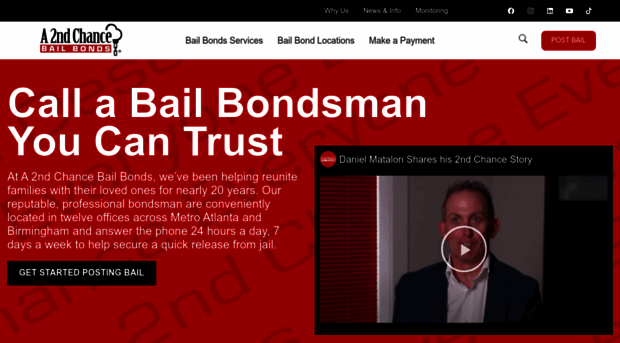 a2ndchancebailbonds.com
