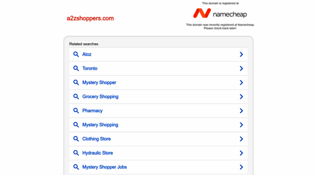 a2zshoppers.com