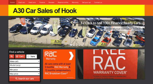 a30carsalesofhook.co.uk