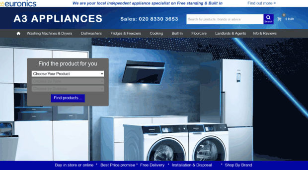 a3appliances.co.uk