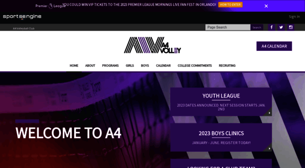 a4volley.com