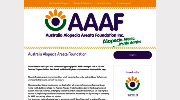 aaaf.gofundraise.com.au