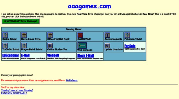 aaagames.com