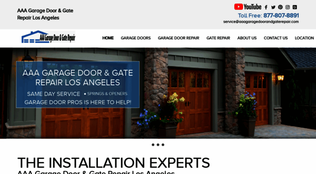 aaagaragedoorandgaterepair.com