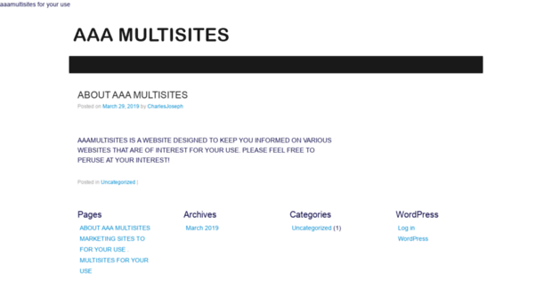 aaamultisites.com