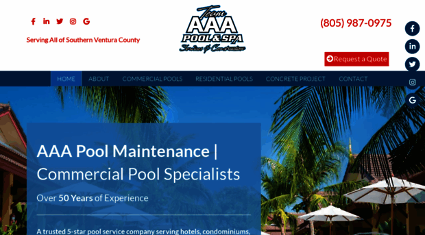 aaapoolmaintenance.com